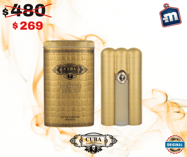 CUBA PRESTIGE LEGACY 90 ML EDT SPRAY