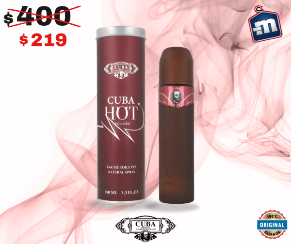 CUBA HOT 100 ML EDT SPRAY