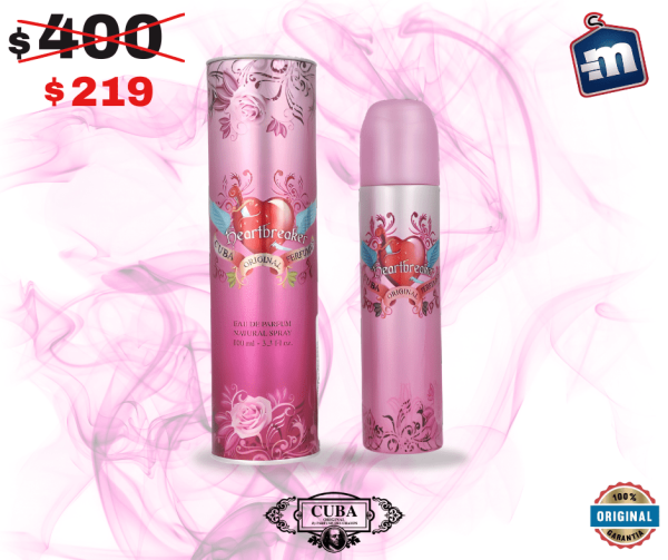 CUBA HEARTBREAKER 100 ML EDP SPRAY