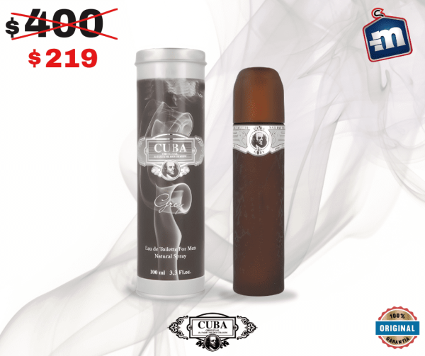 CUBA GREY 100 ML EDT SPRAY