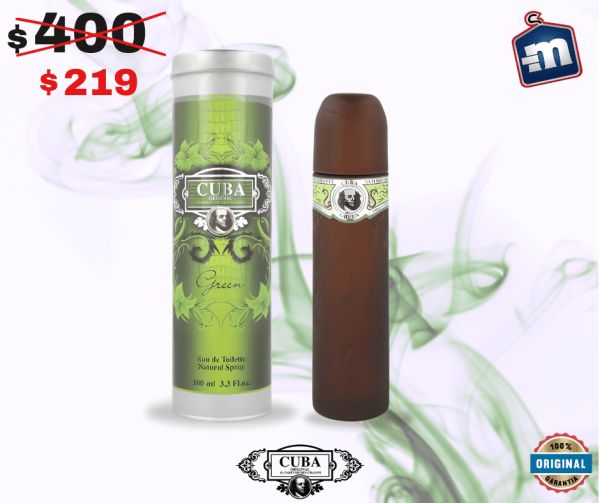 CUBA GREEN 100 ML EDT SPRAY
