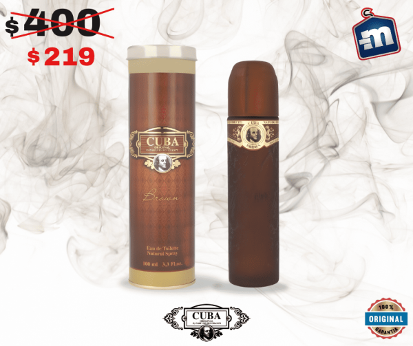 CUBA BROWN 100 ML EDT SPRAY