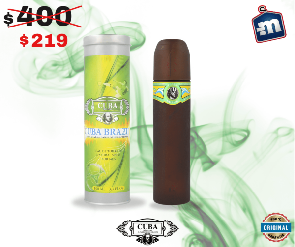 CUBA BRAZIL 100 ML EDT SPRAY